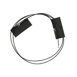 Ensemble d'antennes pour carte Wifi Intel 2.4GHz 5GHz 2 câbles d'extension F4 successifs pour NGFF