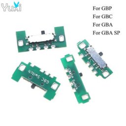 YuXi – interrupteur de remplacement pour Console GBA GBC GBA SP GBP bouton marche/arrêt pour