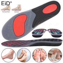 Semelles orthopédiques Premium en Gel de Silicone support d'arc pour la fasciite plantaire