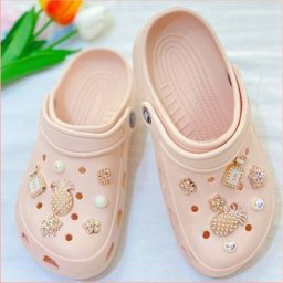 Mignonnes Fleurs Strass Croc Charms DIY Pearl Chaussures Accessoires de Décoration Jibb pour Croc
