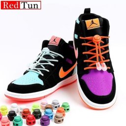 Lacets de printemps sans attaches lacets élastiques baskets pour enfants et adultes lacets de