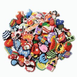 Breloques de chaussures en PVC pour médecin 70 pièces/lot accessoires de décoration boucles pour