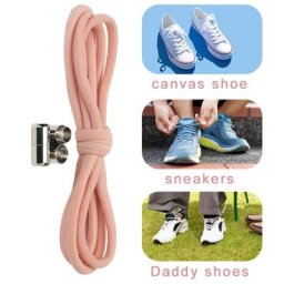 Lacets demi-cercle pour enfants et adultes lacets rapides pour paresseux cordons élastiques pour