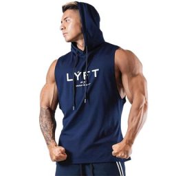 Sweat à capuche en coton Stringer Singlet pour hommes Sweat à capuche d'été Précieux Gym