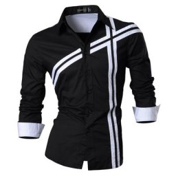 Jeansian – chemise en jean à manches longues pour homme nouvelle collection printemps-automne Z006