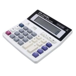 Calculatrice avec batterie solaire à double puissance écran LCD à chiffres 12 bits multifonction