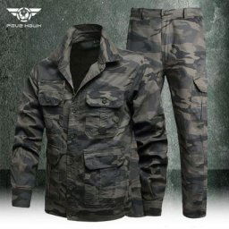 Combinaison de Camouflage d'été pour hommes chemises de chasse fines veste et pantalon cargo