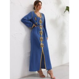 Robe Hijab pour femmes Abaya de dubaï islamique arabe musulmane Djellaba Caftan marocain