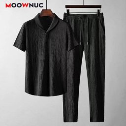 MOWNUC-Ensembles décontractés pour hommes Économie et pantalons d'été Sportedly Jogger masculin