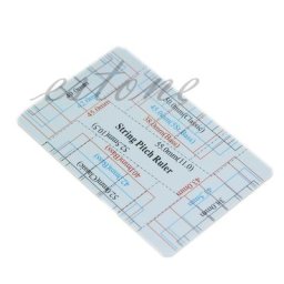 Règle de hauteur des cordes pour guitare et basse Vernier pour pied à coulisse R66E
