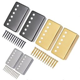 Couvercle de Humbucker pour accessoires de guitare électrique ensemble de 2 pièces en laiton 6