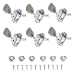 Lot de 6 chevilles de jeguning 3R + 3L semi-fermées tuner pour Gibson