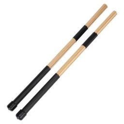 Pinceaux pour tambour Jazz 1 paire 15.7 "" 40cm bâtons de tambour en bambou noir de haute