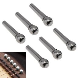 Broches de pont de guitare en cuivre pur cordes d'écrou de selle chevilles à ongles pour guitare