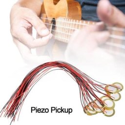 Plaque piézo-électrique avec fils 15 pièces 27mm 514-plus avec déclencheur de tambour micro