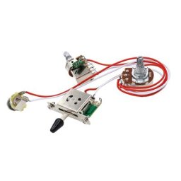 Jeu de câblage électrique JEWing SFP prise 1 tonalité 2 volumes 6.35mm pré-câblés interrupteur à