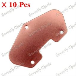 Plaque de base en fer pour guitare électrique 10 pièces en cuivre-rouge TL