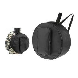 Sac à dos compact pour caisse claire 15 pouces avec sangle initiée et poches extérieures pièces