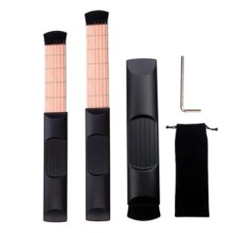 Guitare de poche Portable et réglable 831C 4/6 frettes pour l'entraînement des débutants