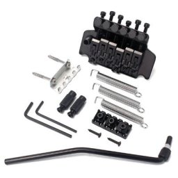 Floyd Rose-Pont de système de trémolo à double verrouillage pour JEParts électriques noir