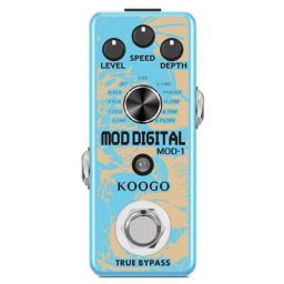 Koogo LEF-3808 Mod Station Pédale 11 Sortes D'effets De Modulation Classique De Stockage De Pédales