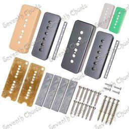 Ensemble de barres de savon à bobine unique N & B P90 barre de Regina 514 Analyste Humbucker