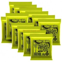 Ensemble de 12 pièces ERNIE BALL-Cordes JEStrings pour Électriques et Acoustiques Accessoire