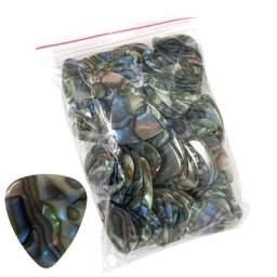 Plectres de guitare en cellulose Standard lot de 100 pièces coquilles d'ormeau Ultra lourdes de