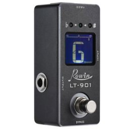 Rowin – Mini accordeur chromatique pour guitare LT-901 effet pédale True Bypass écran LCD pièces