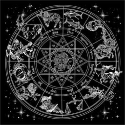 23x23In Flanelle Tarot Nappe Rune Divination Autel Tarot Patch Couverture De Table Pour Magicien Jeu