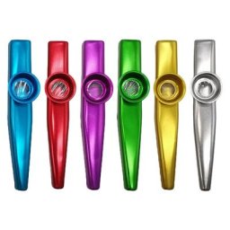 Kazoo en métal pour enfants fournitures de fête Instrument Musical interactif jouets pour bébés