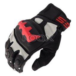 Gants de course de motocross en cuir GS pour BMW gants de vélo Hurrad Team noir rouge D343