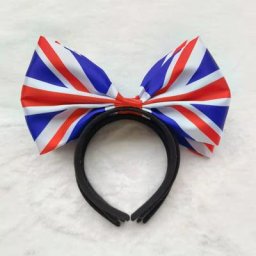 Bandeau à nœud britannique pour femmes accessoires de cheveux accessoires Photo décorations de