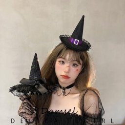 Bandeau d'halloween pour filles 1 pièce nouvelle collection coiffure de sorcière cerceau de