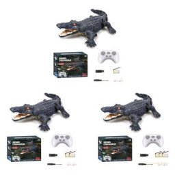 Y4UD – Robot Crocodile avec télécommande bateau pour garçons modèle exquis cadeau d'anniversaire