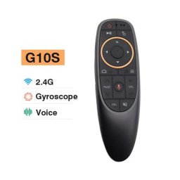 Télécommande vocale Air Mouse pour Android TV Box gyroscope sans fil apprentissage IR G10S 2.4G