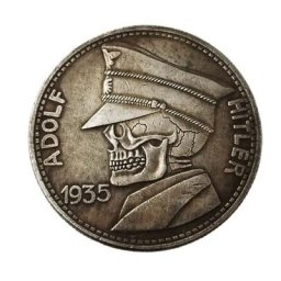 Pièces de collection en argent du jeu allemand Hobo Nickel décoration de la maison pièces