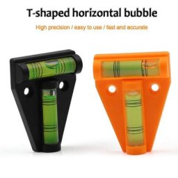 Mini équilibreur incassable et étanche niveau à bulle en T appareil photo meubles mécaniques un