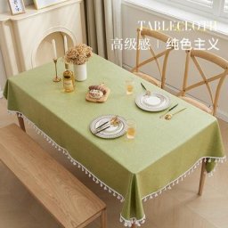 Nappe en lin de coton imperméable résistante à l'huile nappe Airways nappe de table à thé de