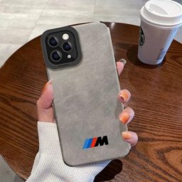 Capa de telefone BMW de camurça de cor sólida para iPhone 11 Case 14 Pro Max 13 12 Mini 11pro 6 7 8