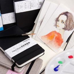 Carnet de croquis d'interconnexion créatif carnet de dessin en papier portable bloc-notes de