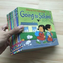 Usborne-Livre de nettoyage d'images pour enfants éducation précoce éducation précoce Fazmyard