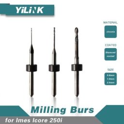 Yilink-Fraises dentaires Imes Icore 250i pour couper les blocs de zircone et PMMA contre-indiqués