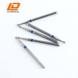Fraises dentaires en diamant 5 pièces boules rondes fines BR-X45 fournitures dentaires pour