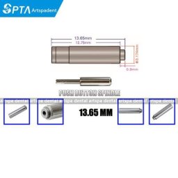 SPTA – broche de poussée dentaire de 13.65mm 5 pièces de rechange pour dentiste