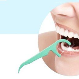 Brosse Interdentaire pour Soins d'Hygiène Buccale Accessoire pour Nettoyage des Dents de Poulet 90