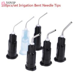 Embouts d'irrigation à flux dentaire mastic résine composite réactif acide PTFE tous les