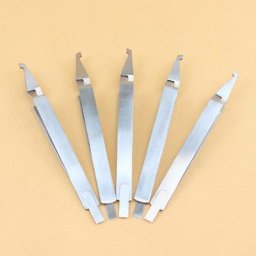 Pince à épiler dentaire en acier inoxydable support de support Direct liaison orthodontique