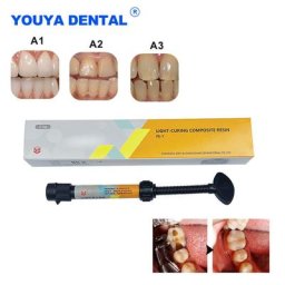 Seringue Composite Denfil pour soins dentaires 1 pièce A1 A2 A3 teinte universelle remplissage