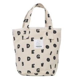 63HC – sac à Lunch en toile réutilisable seau de pique-nique décontracté fourre-tout Portable pour